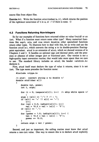 The c programming language