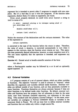 The c programming language