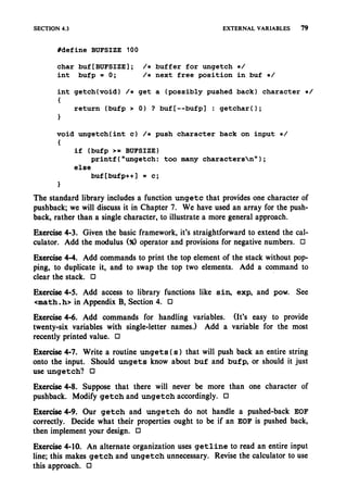 The c programming language