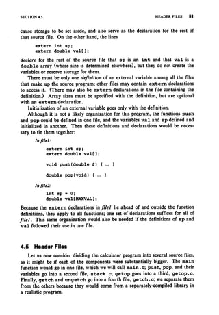 The c programming language