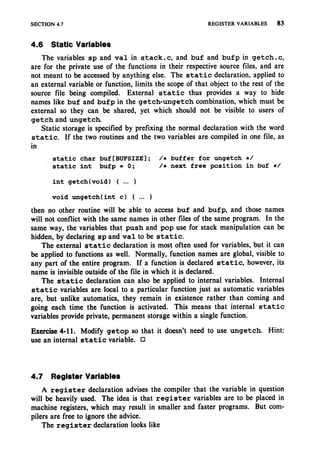 The c programming language