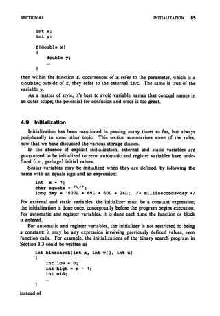 The c programming language