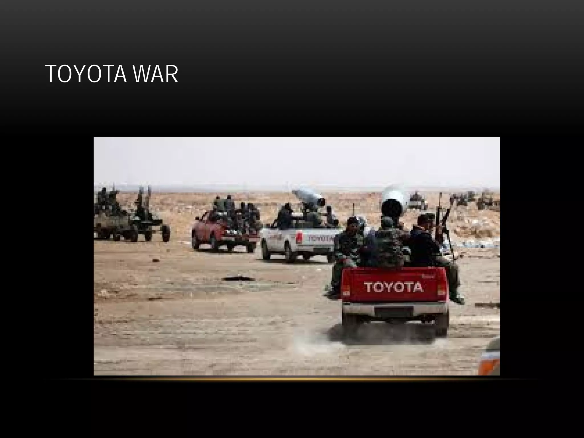TOYOTA WAR
 