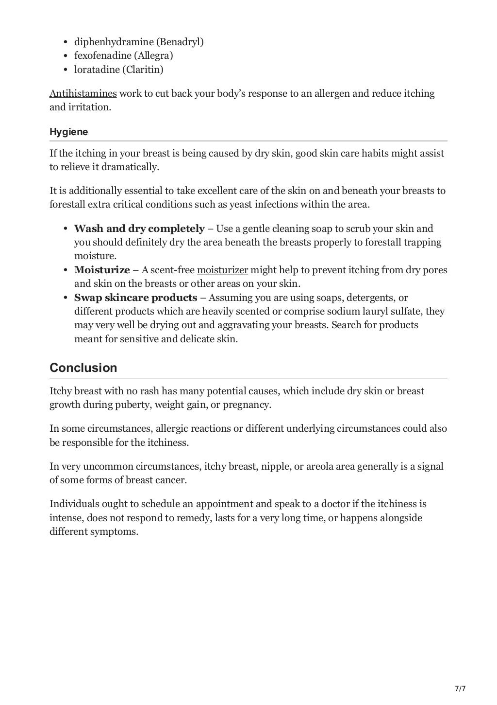 itchy breast no rash 5 simple causes and treatment