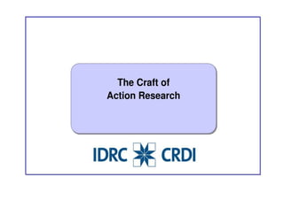 The Craft Of Action Research
