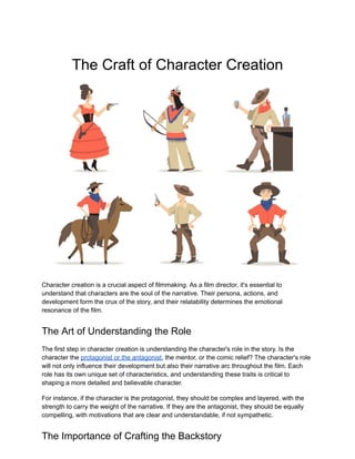 Have Character The Craft of Character Creation - Mark Murphy Director | PDF
