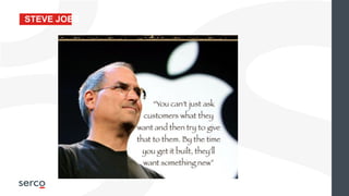 STEVE JOBS