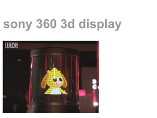 sony 360 3d display
 