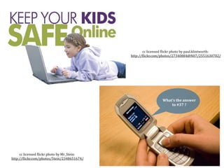 cc licensed )lickr photo by paul.klintworth:
                                               http://)lickr.com/photos/27340884@N07/2551630702/




                                                                What’s the answer 
                                                                    to #37 ?




      cc licensed )lickr photo by Mr_Stein:
 http://)lickr.com/photos/5tein/2348651674/
 