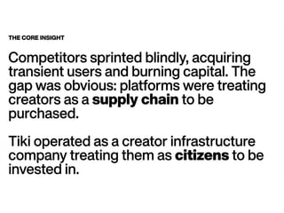 The Creator Platform Playbook: How to Scale a 100M User App | PDF