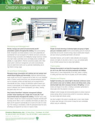 The Crestron Difference PDF