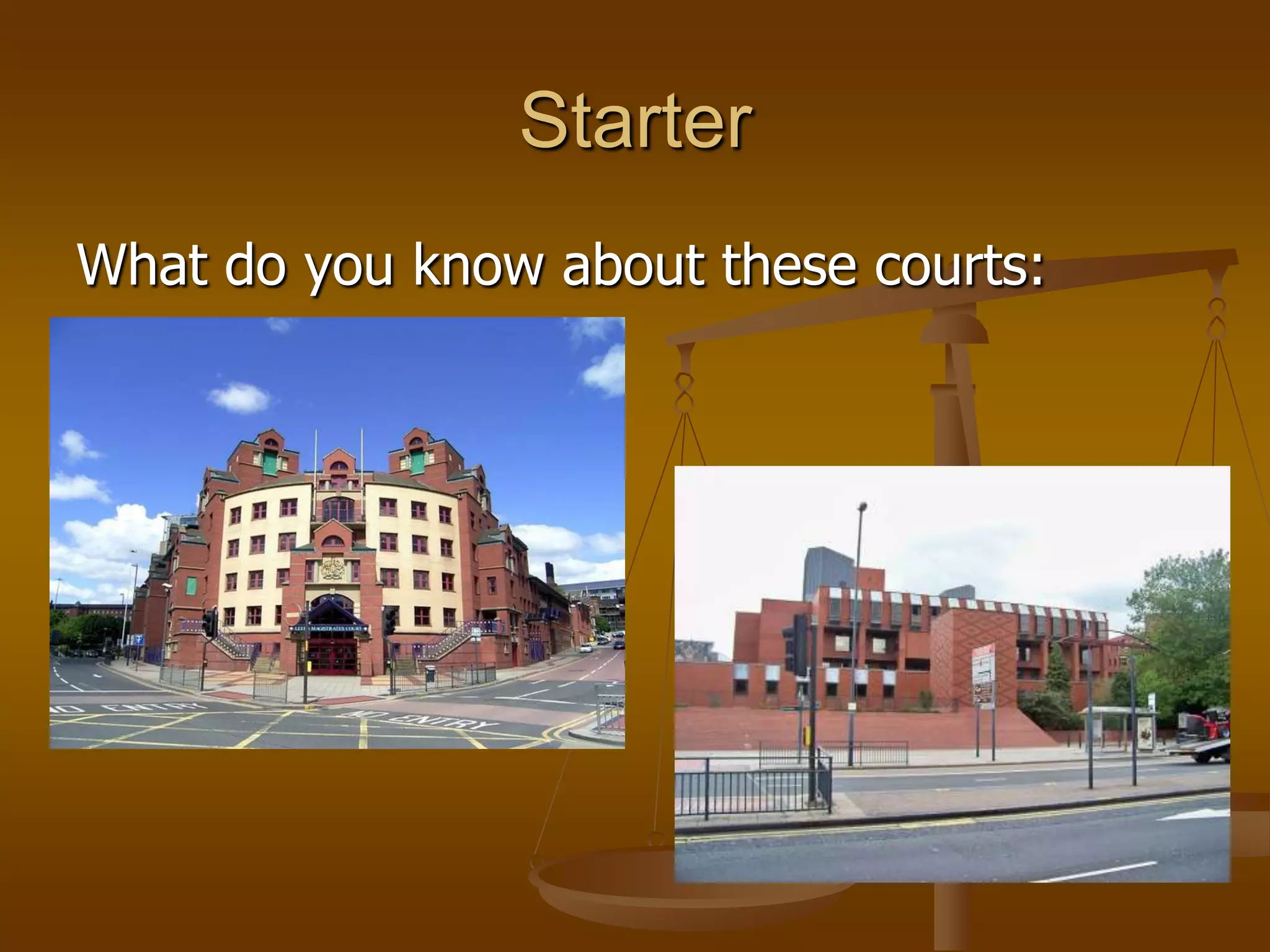  Explain how offences are classified