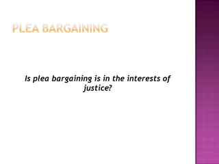 Mode of TrialProfessor Lee BridgesInappropriate use of Crown CourtMagistrates have continued to send between 10% and 12% of either way cases to the Crown Court either for trial or sentence, throughout the past decade, despite the introduction of reforms such as "plea before venue".The magistrates use of custody has expanded nearly three-fold over the same period and they are now responsible for sending more people to prison each year than the Crown Court. The majority of cases sent to the Crown Court receive a sentence which the Magistrates could have given. This shows they thought they deserved a higher sentence.