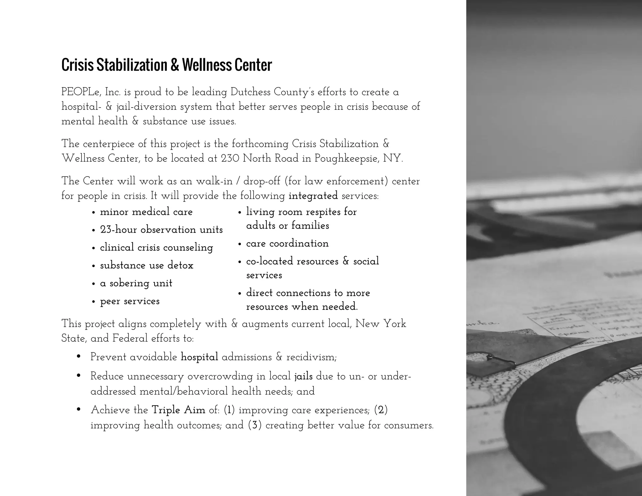 The crisis stabilization & wellness center new paradigm | PDF
