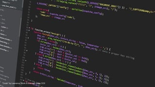 ”Code" by Lawrence Monk is licensed under CC0
 