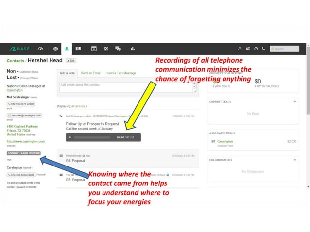 The Value of a CRM System in Sales | PPTX