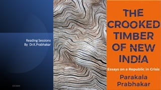 Reading Sessions
By Dr.K.Prabhakar
3/2/2024 1
 