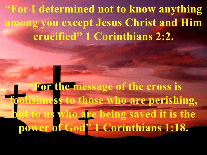 the cross of christ
