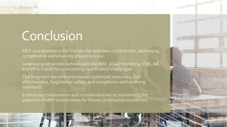 The Cruciality of MEP Coordination for Seamless Construction | PPTX
