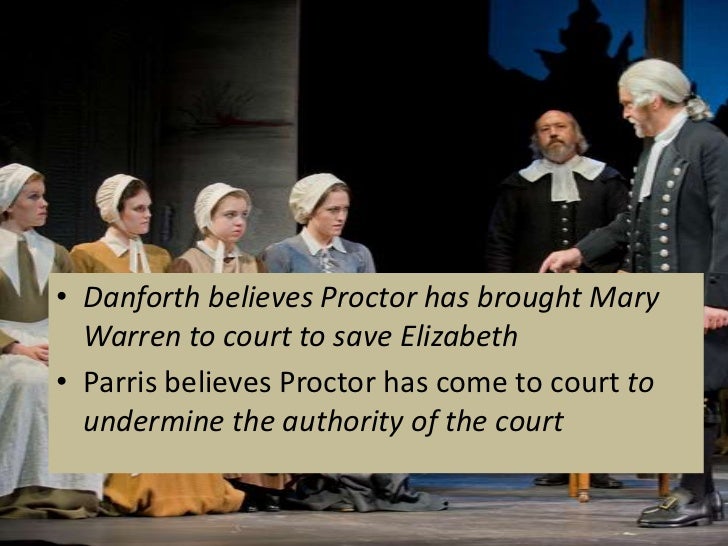 "The Crucible" Act 3