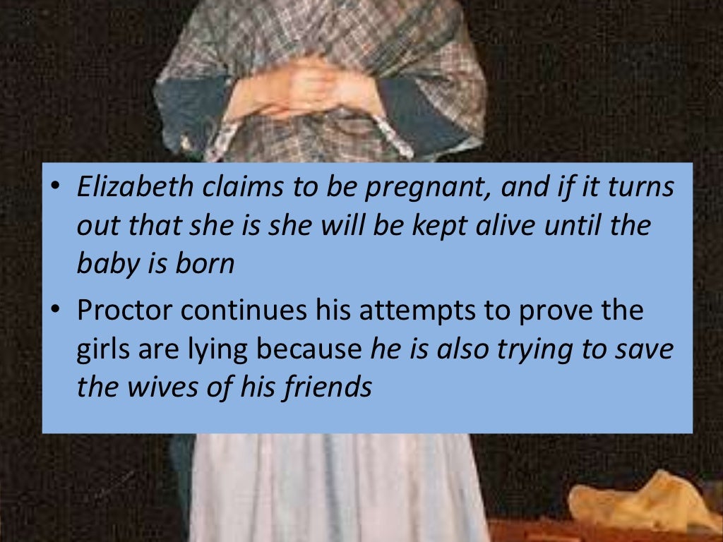 "The Crucible" Act 3