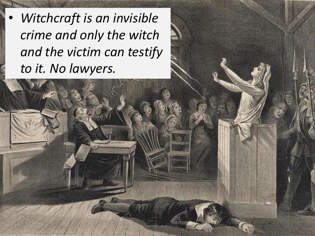 "The Crucible" Act 3