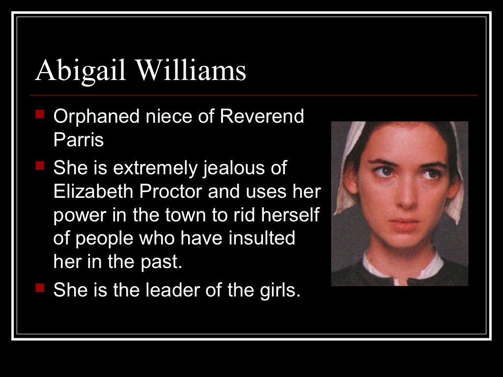 "The Crucible" Act One