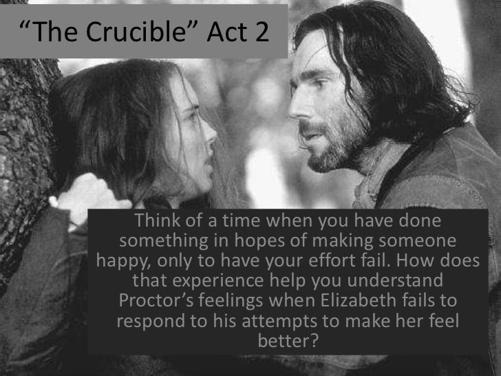 "The Crucible" Act Two