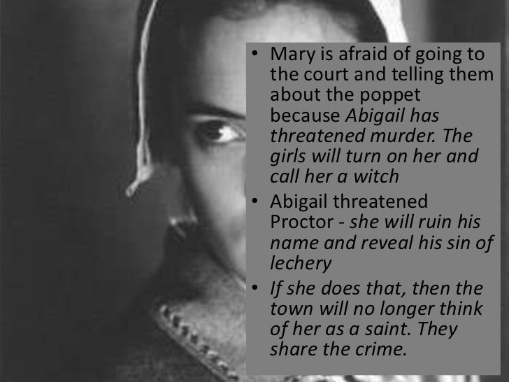 "The Crucible" Act Two