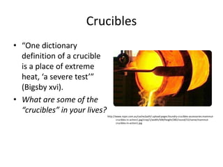 What Is A Crucible? Definition & Intro To Crucibles