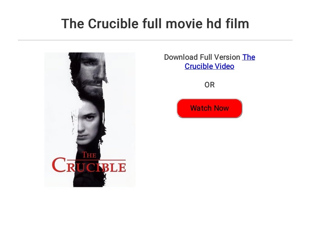 the crucible download the crucible download