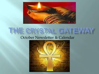 October Newsletter & Calendar
 