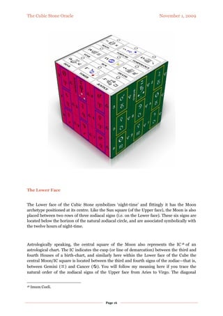 The Cubic Stone Oracle | PDF