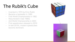 The Cubing Club - The Cubing Club - The Cubing Club | PPTX