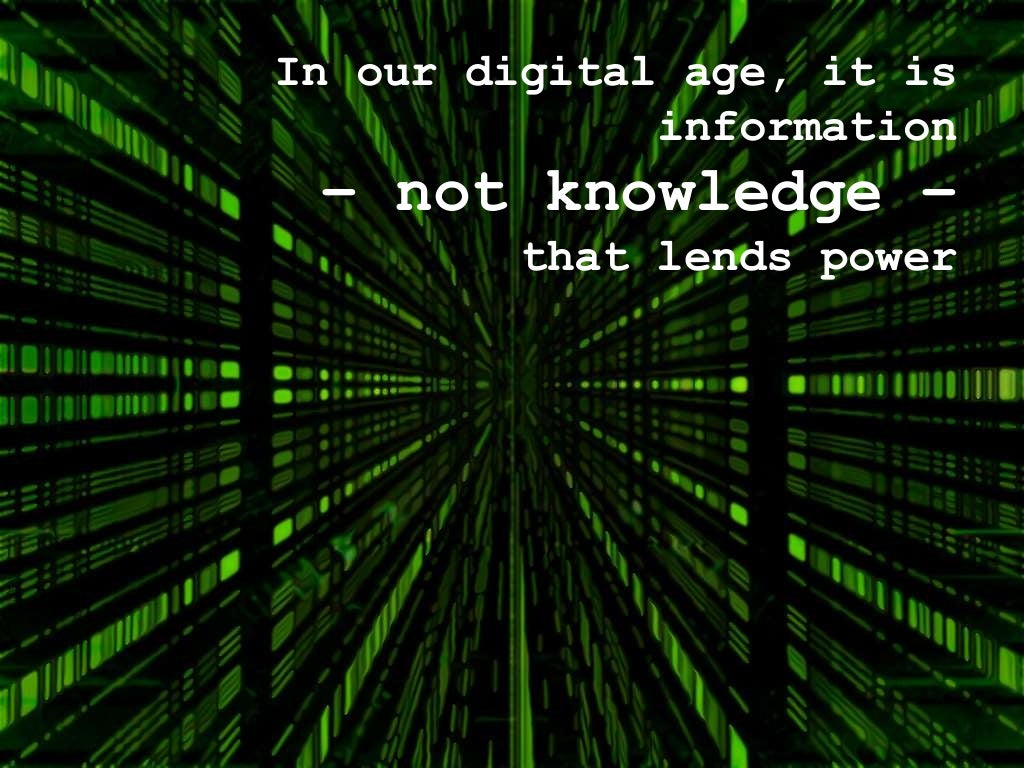 In our digital age, it