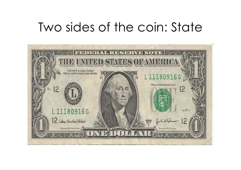 Two sides of the coin