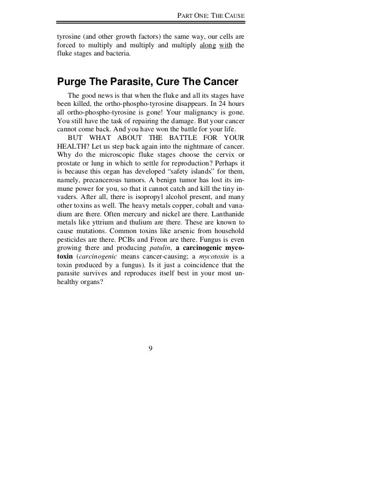 essay on the cure for cancer