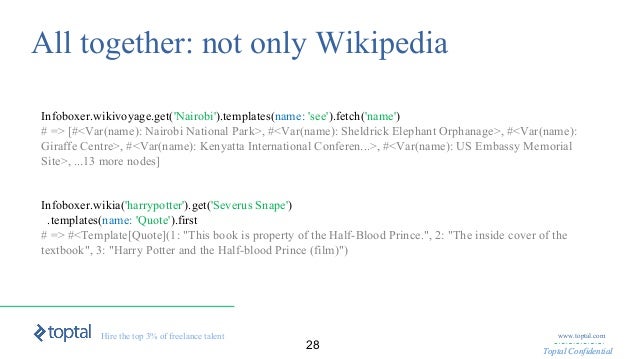 the curious case of wikipedia parsing at ruby conference kenya 2017 b