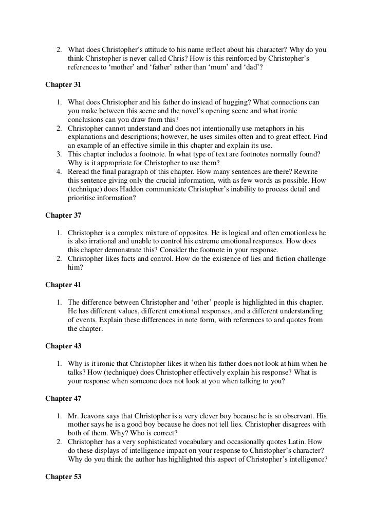 christophers character summary curious incident of What is christopher's favorite color in the book the what is a summary of the book the curious incident of the christopher boone is an interesting character. christophers character summary curious incident of What is christopher's favorite color in the book the what is a summary of the book the curious incident of the christopher boone is an interesting character.