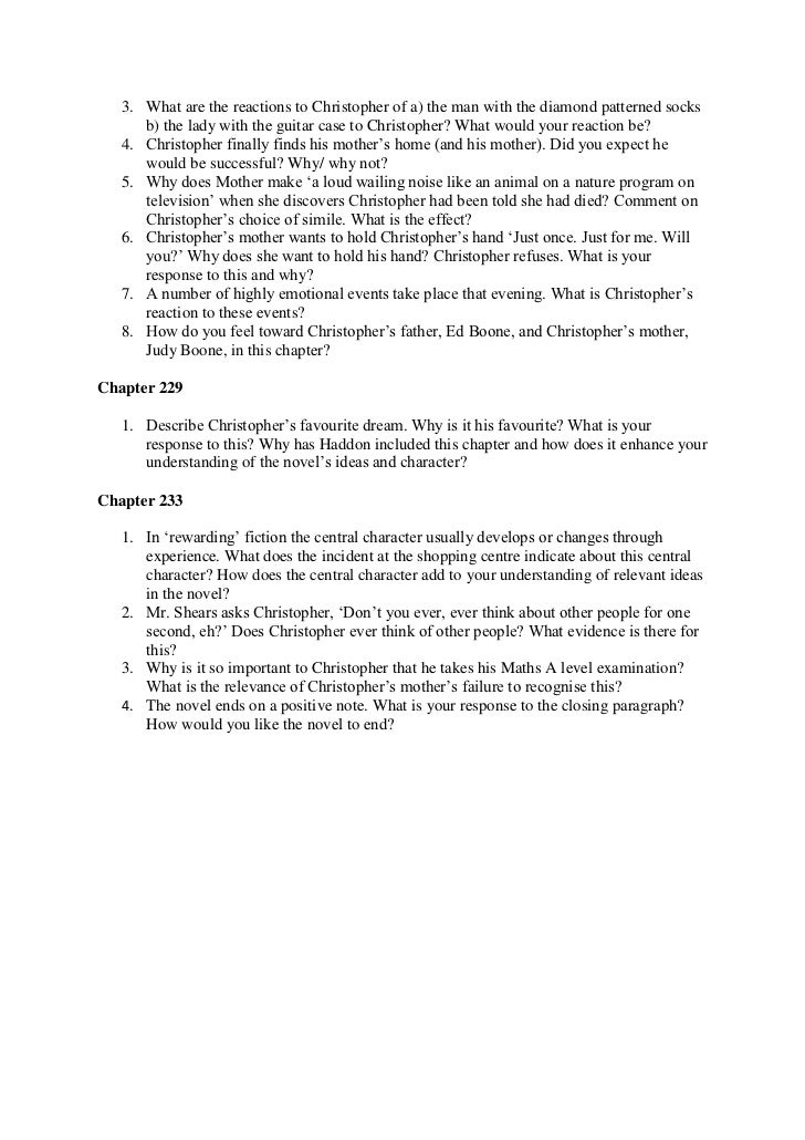 The curious incident of the dog in the night