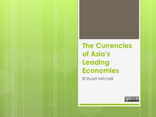 The Currencies
of Asia’s
Leading
Economies
© Stuart Mitchell
 