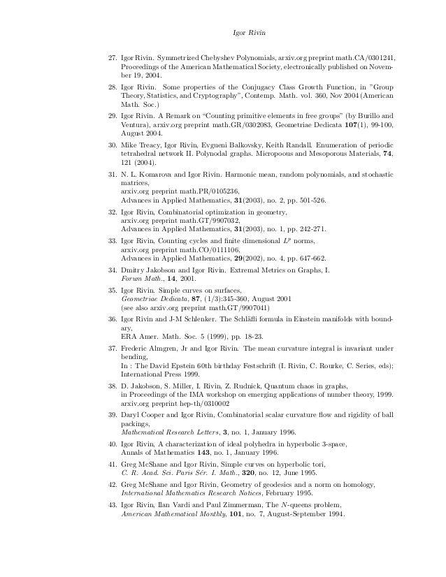 an up to date resume