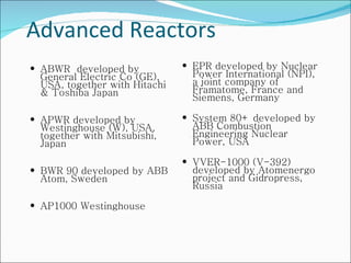 The Current Status And Future Of Nuclear Power C | PPT