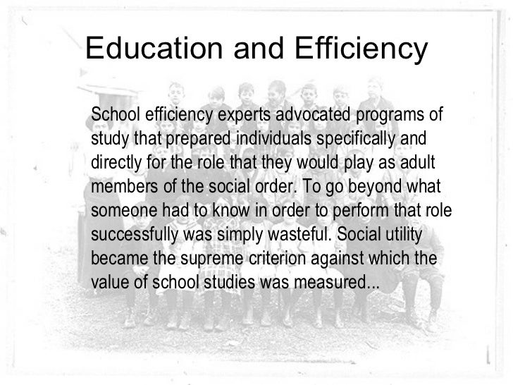 The curriculum 1830 present 2011