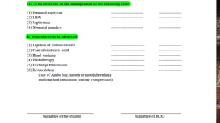 The curriculum in paediatrics