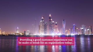 The Customer Experience Challenge