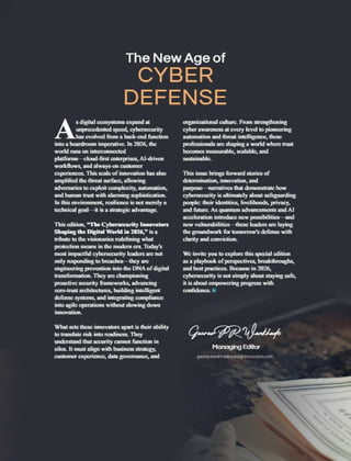 The Cybersecurity Innovators Shaping the Digital World in 2026 | PDF