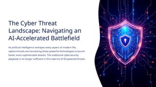 Navigating the AI-Accelerated Cyber Threat Landscape | PPTX
