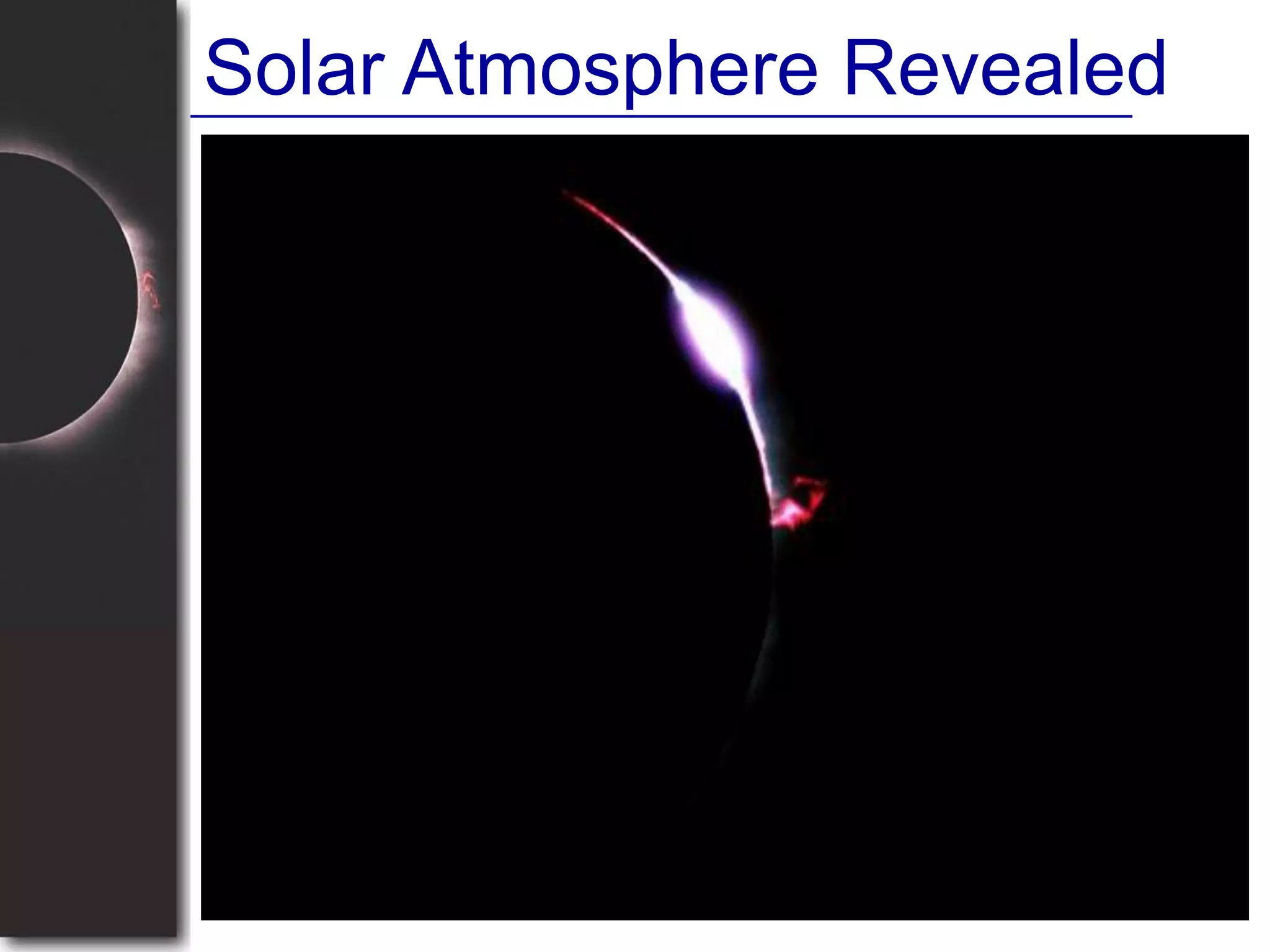 Solar Atmosphere Revealed
 