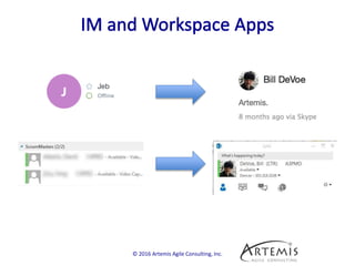 © 2016 Artemis Agile Consulting, Inc.
 
